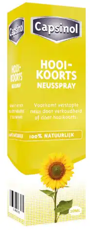 De Online Drogist Capisinol hooikoorts neusspray aanbieding