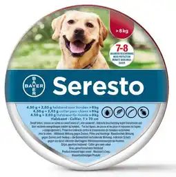 De Online Drogist Bayer seresto teken/vlooienband hond aanbieding