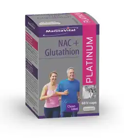 De Online Drogist Mannavital nac & glutathion platinum vegicaps aanbieding