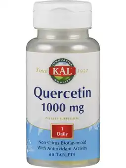 De Online Drogist Kal quercetine 1000mg tabletten aanbieding