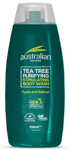 De Online Drogist Australian tea tree purifying body wash aanbieding