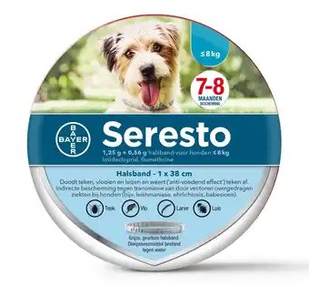 De Online Drogist Bayer seresto halsband kleine hond aanbieding