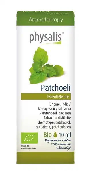 De Online Drogist Physalis patchoelie olie bio aanbieding