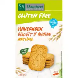 De Online Drogist Damhert gluten free haverkoekjes naturel aanbieding