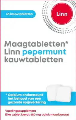 De Online Drogist Linn maagtabletten pepermunt aanbieding