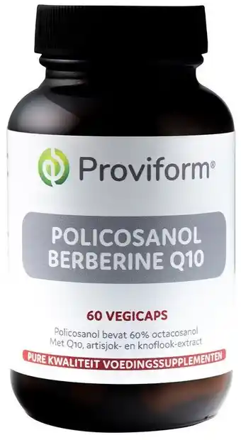 De Online Drogist Proviform polocosanol berberine q10 vegicaps aanbieding