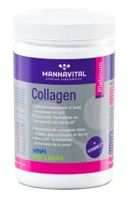 De Online Drogist Mannavital collagen platinum poeder aanbieding
