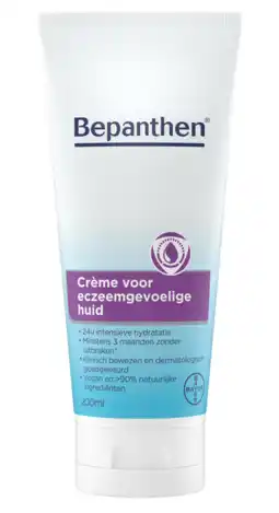 De Online Drogist Bepanthen droge & gevoelige huid crème aanbieding