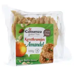 De Online Drogist Consenza kerstkransjes amandel aanbieding