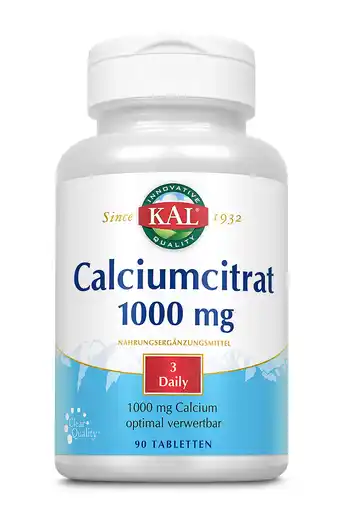 De Online Drogist Kal calcium citraat 1000 mg tabletten aanbieding