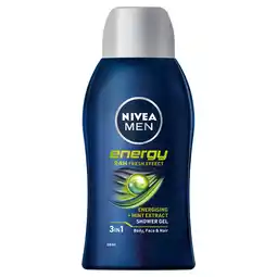 De Online Drogist Nivea men energy shower gel mini aanbieding