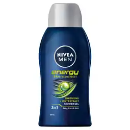 De Online Drogist Nivea men energy shower gel mini aanbieding