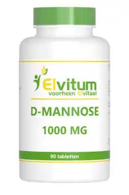 De Online Drogist Elvitum d-mannose 1000mg aanbieding