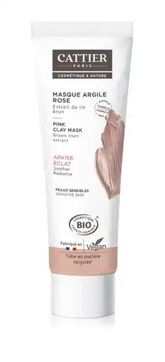 De Online Drogist Cattier masker roze klei aanbieding