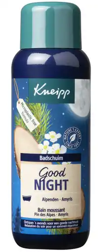 De Online Drogist Kneipp goodnight badschuim aanbieding