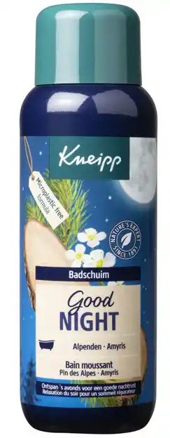 De Online Drogist Kneipp goodnight badschuim aanbieding