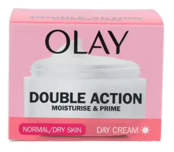 De Online Drogist Olay double action dagcrème & primer aanbieding
