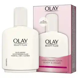 De Online Drogist Olay beauty fluid hydraterende lotion aanbieding