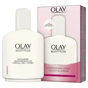 De Online Drogist Olay beauty fluid hydraterende lotion aanbieding