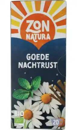 De Online Drogist Zonnatura goede nachtrust kruidenthee aanbieding