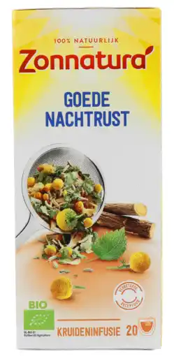 De Online Drogist Zonnatura goede nachtrust kruidenthee aanbieding