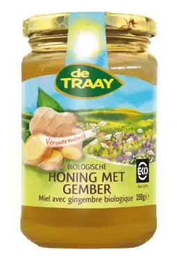 De Online Drogist De traay honing met gember biologisch aanbieding