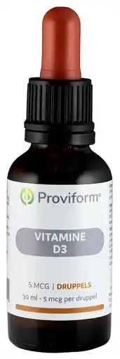 De Online Drogist Proviform vitamine d3 - 5 mcg druppels aanbieding
