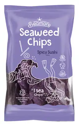 De Online Drogist Seamore seaweed chips spicy sushi aanbieding