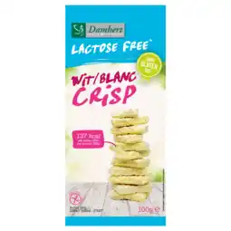 De Online Drogist Damhert lactose- en glutenvrij chocoladetablet wit crisp aanbieding