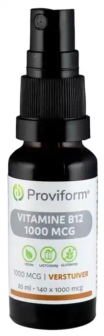 De Online Drogist Proviform vitamine b12 - 1000 mcg verstuiver aanbieding