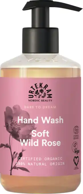 De Online Drogist Urtekram soft wild rose handzeep aanbieding