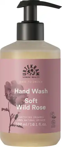 De Online Drogist Urtekram soft wild rose handzeep aanbieding