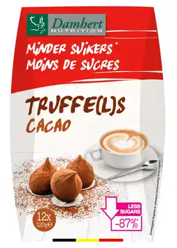 De Online Drogist Damhert minder suikers truffels cacao aanbieding
