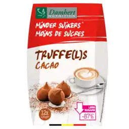 De Online Drogist Damhert minder suikers truffels cacao aanbieding