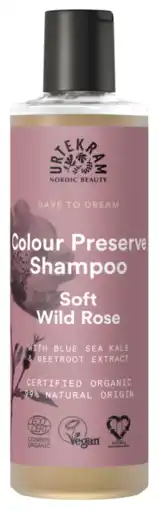 De Online Drogist Urtekram soft wild rose colour preserve shampoo aanbieding