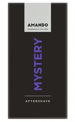 De Online Drogist Amando mystery aftershave aanbieding