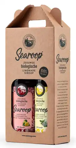 De Online Drogist Searoop biologische limonadesiroop kweepeer geschenkpakket aanbieding