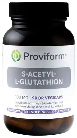 De Online Drogist Proviform s-acetyl-l-glutathion vegicaps aanbieding