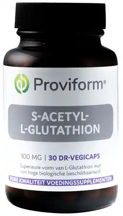 De Online Drogist Proviform s-acetyl-l-glutathion vegicaps aanbieding