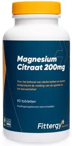 De Online Drogist Fittergy magnesium citraat 200mg aanbieding