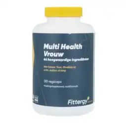 De Online Drogist Fittergy multi health vrouw capsules aanbieding