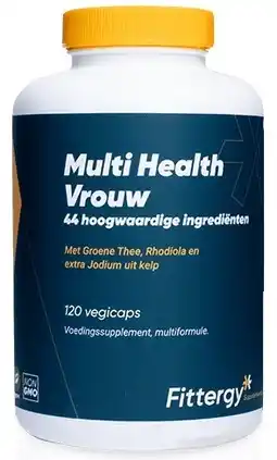 De Online Drogist Fittergy multi health vrouw capsules aanbieding