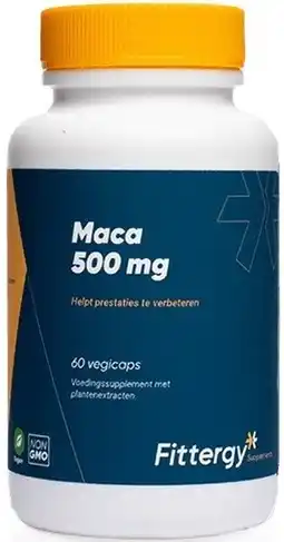 De Online Drogist Fittergy maca 500mg capsules aanbieding