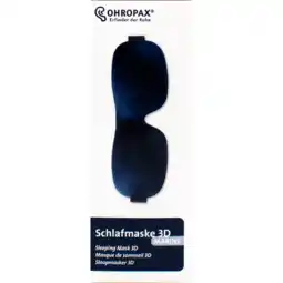 De Online Drogist Ohropax slaapmasker 3d - blauw aanbieding