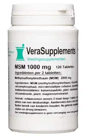 De Online Drogist Verasupplements msm 1000 tabletten aanbieding