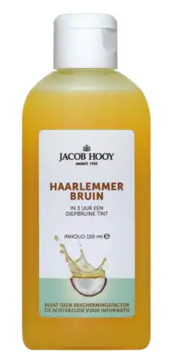 De Online Drogist Jacob hooy haarlemmerbruin 150ml aanbieding