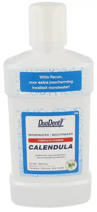 De Online Drogist Duodent mondspoelwater calendula aanbieding