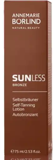 De Online Drogist Borlind sunless bronze zelfbruiner 75ml aanbieding