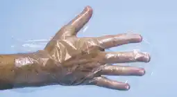 De Online Drogist Cmt wegwerphandschoenen transparant geruwd aanbieding