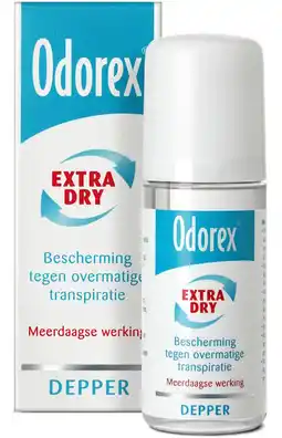 De Online Drogist Odorex extra dry depper 50ml aanbieding